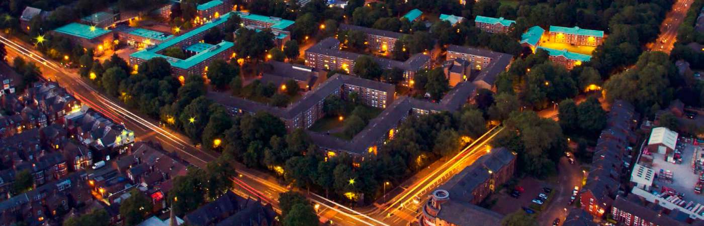 Fallowfield at night